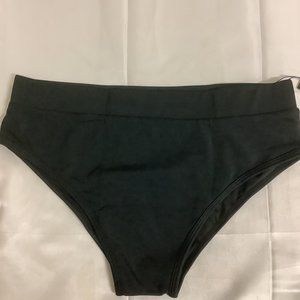 Creatures Of XIX Womens Black Regular Casual Pull On Bikini Bottom Size Medium